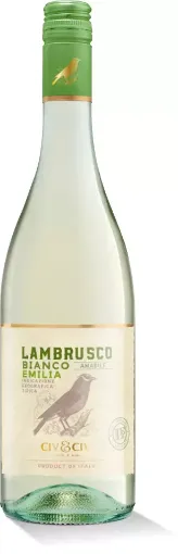 Lambrusco 0,75L Bianco (bílá)