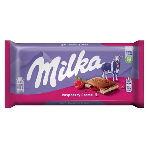Milka coko. 100g Raspberry Creme