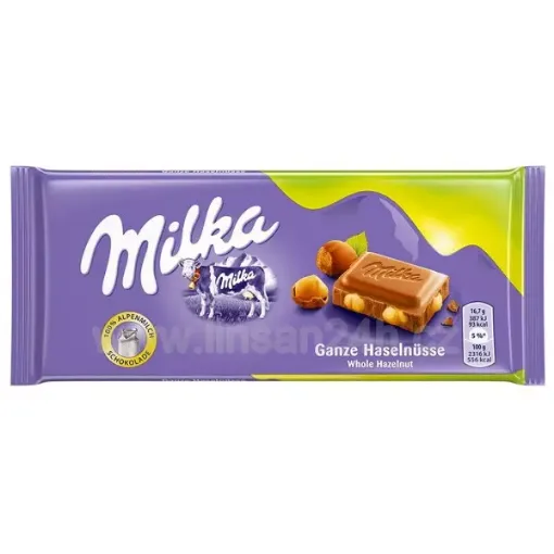 Milka coko. 100g Whole Hazelnut