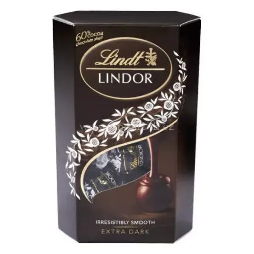 Lindor 200g Extra noir (černá)