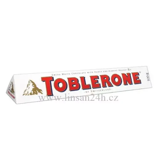 Toblerone 100g Bílá