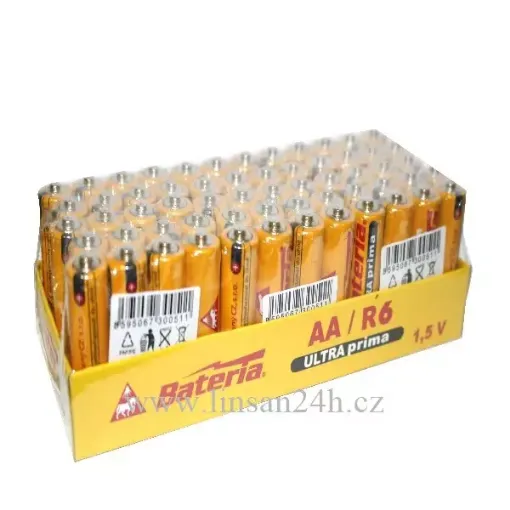 Baterie R6 AA - Žlutá
