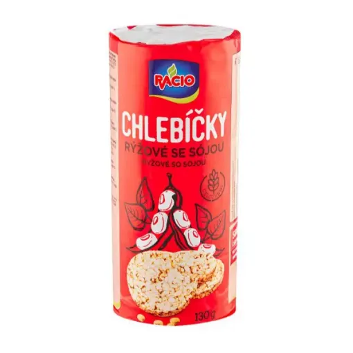 Racio chlebičky 130g rice soya (červené)