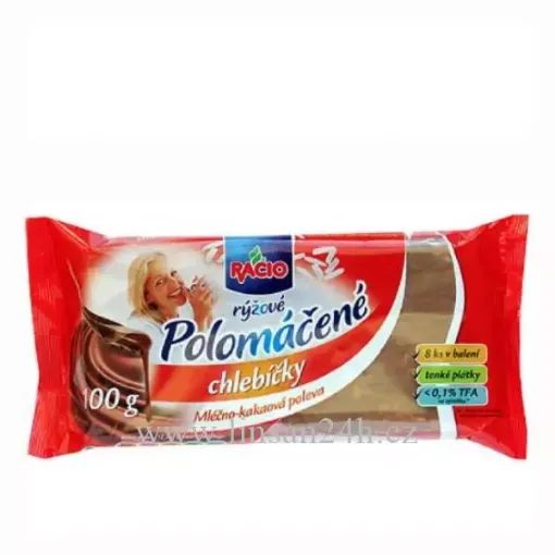 Racio Polomáčené 100g rýže - kakao (červená) 20ks/b