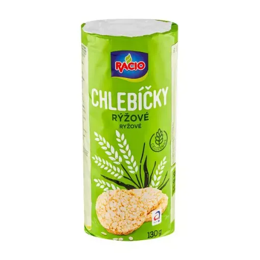 Racio Chlebičky 130g rýžové (zelená)