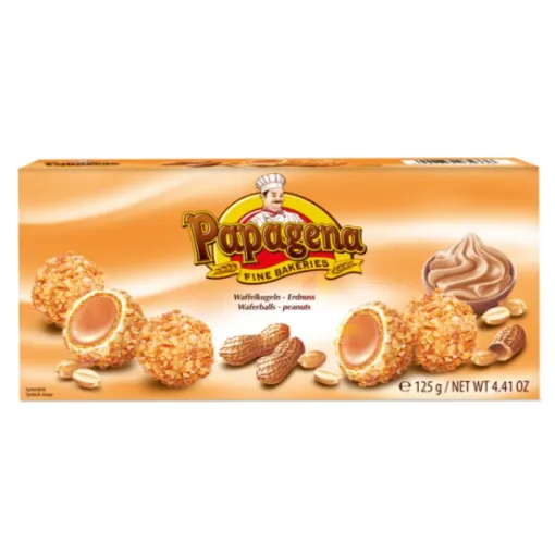 Papagena Waferballs 125g Peanuts