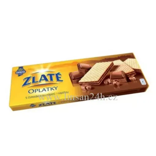 Zlaté Oplatky 146g Čokoladové