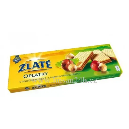 Zlaté Oplatky 146g Ořechy