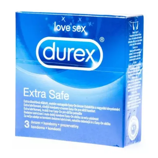 Durex 3ks Extra Safe (modrá)