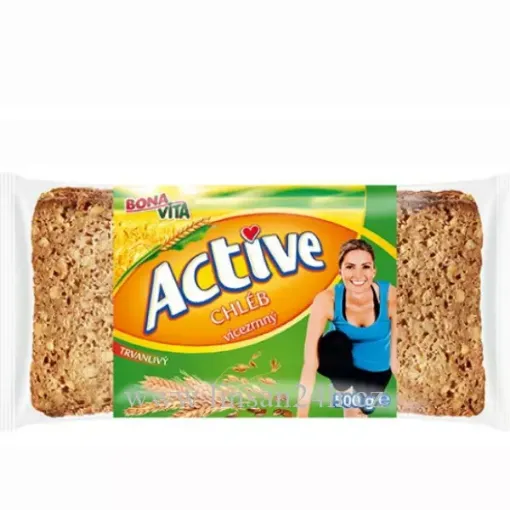 Active Chléb 500g 4zrný (zelená) BonaVita
