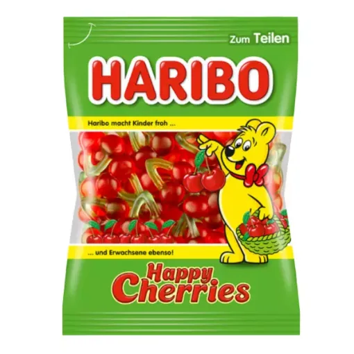 Haribo H2 Happy cherries 200g