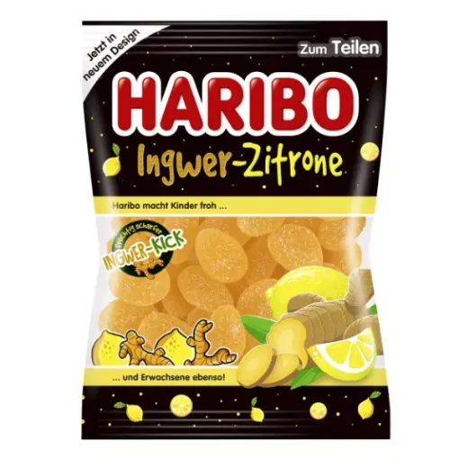 Haribo H2 Ingwer zitrone 175g