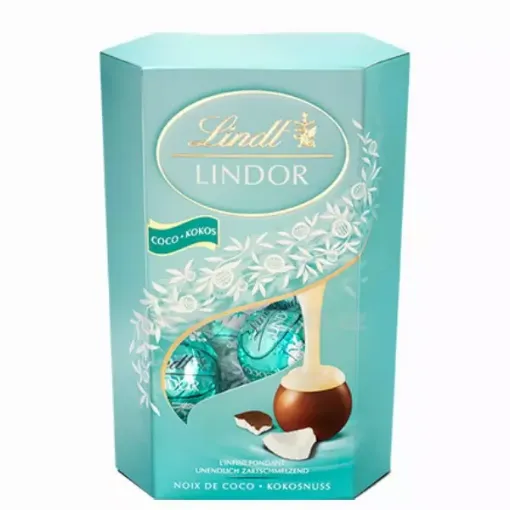 Lindor 200g Coconut - Modrá