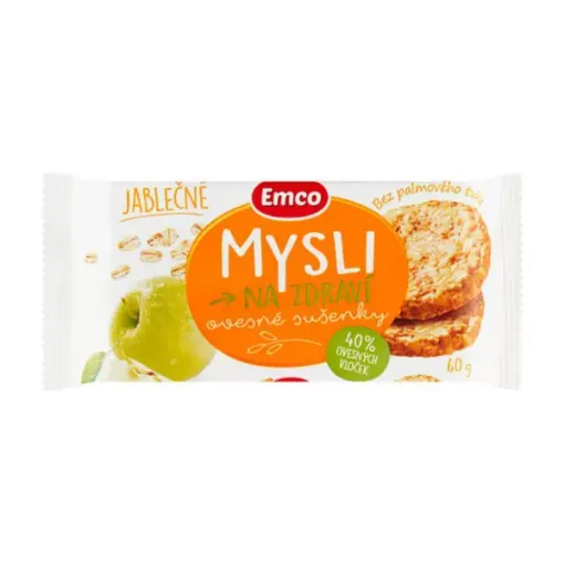 Emco Mysli Sušenky 60g - Jablečné