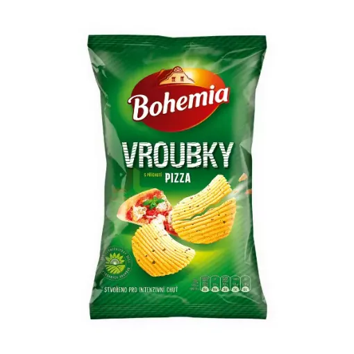 Bohemia chips Vroubky 130g Pizza