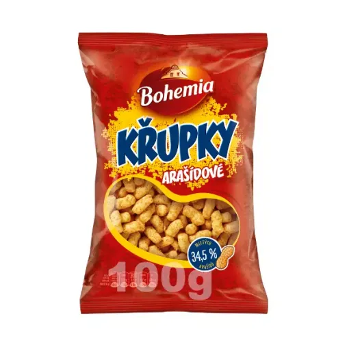 Bohemia Křupky 100g Arašídové Velké