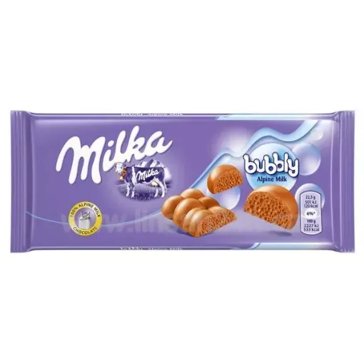 Milka coko. 90g Bubbly Alpine Milk