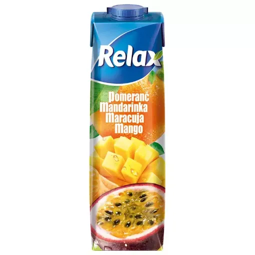 Relax 1L select Pomeranč, Mandrinka, mango, Ma.