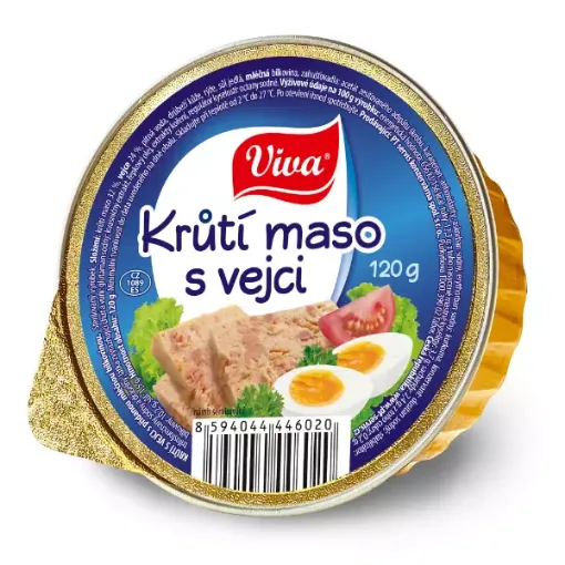 Viva 120g Krůtí Maso s Vejci