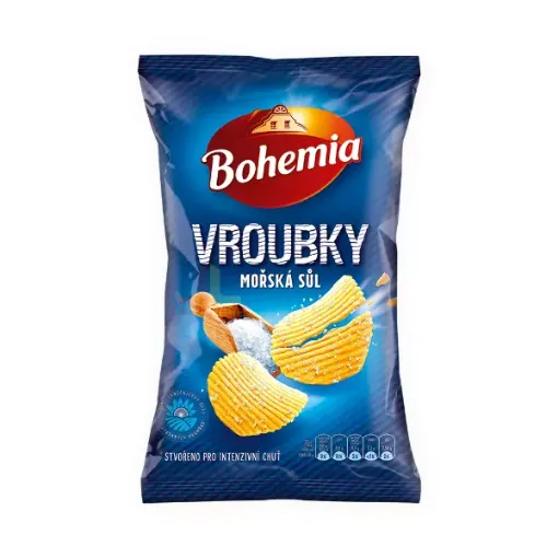 Bohemia chips Vroubky 130g Solené