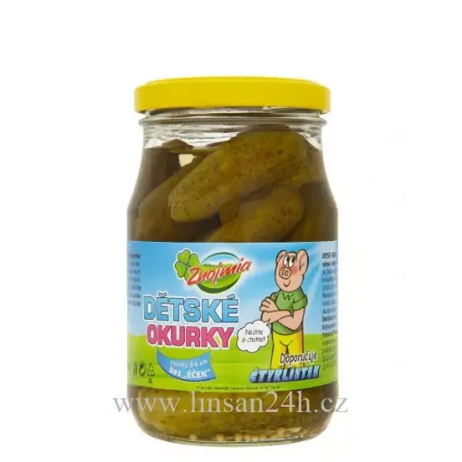 Okurky Dětské 3-6cm 340g - ZNOJMIA