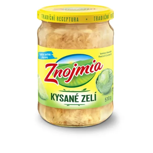 Zelí Kysané 640g - ZNOJMIA