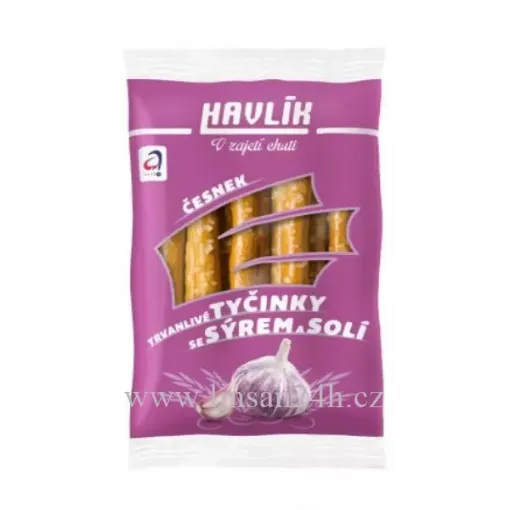 Havlík Tyčinky 90g Česnekové - Fialová