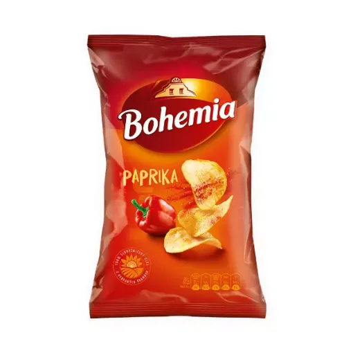 Bohemia chips 140g Paprika