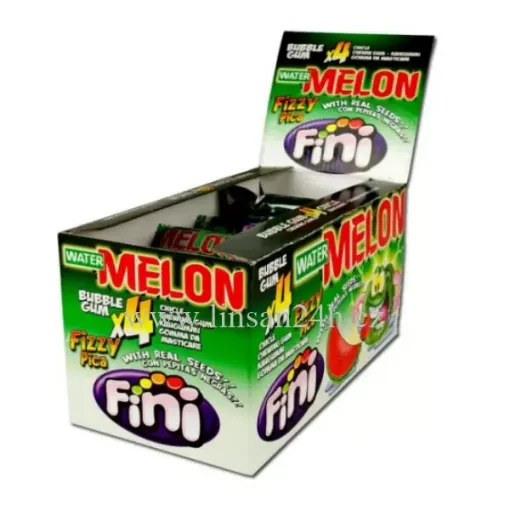 Fini 20g Fizzy Water Melon bubble gum 4x