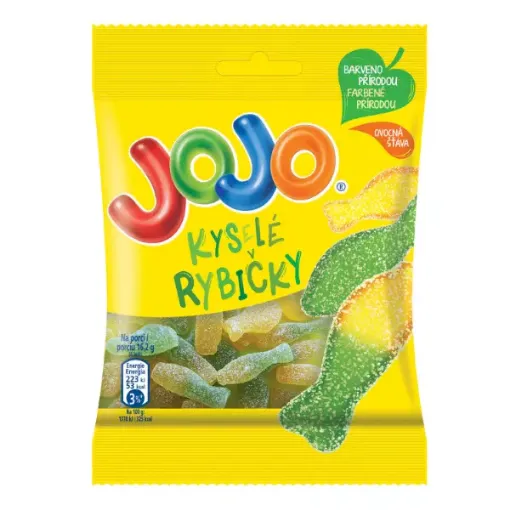 JOJO 80g Kyselé Rybičky