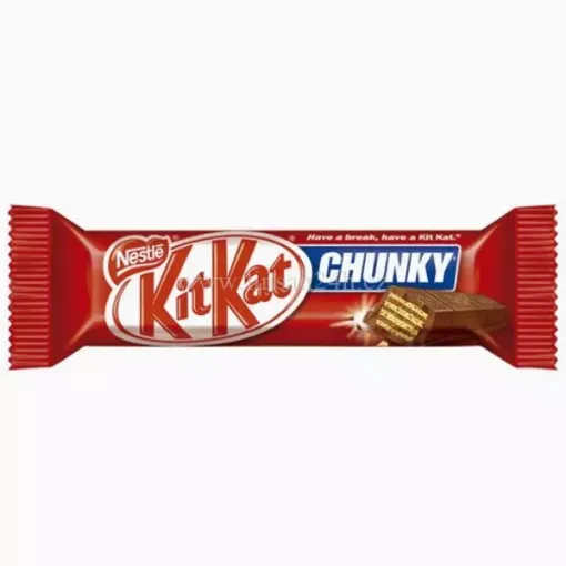 KitKat CZ Chunky 40g Červená