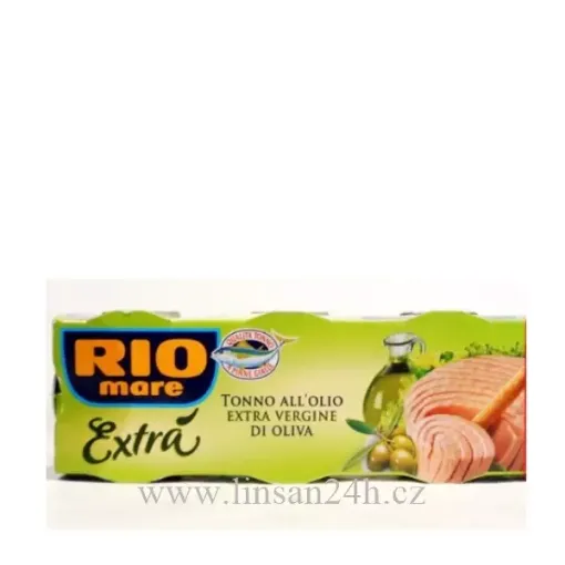 RioMare 3 x 80g EXTRA Tonno al Olio Oliva