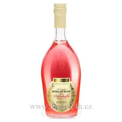 Bostavan 0.75L Merlot Rose