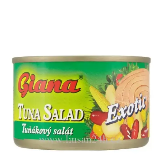 Tuňákový salát  GIANA - 185g Exotic