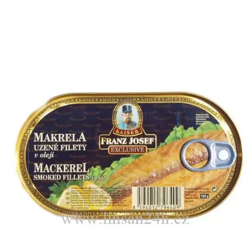 Makrela Uz.Filety v Oleji 170g FranczJ.