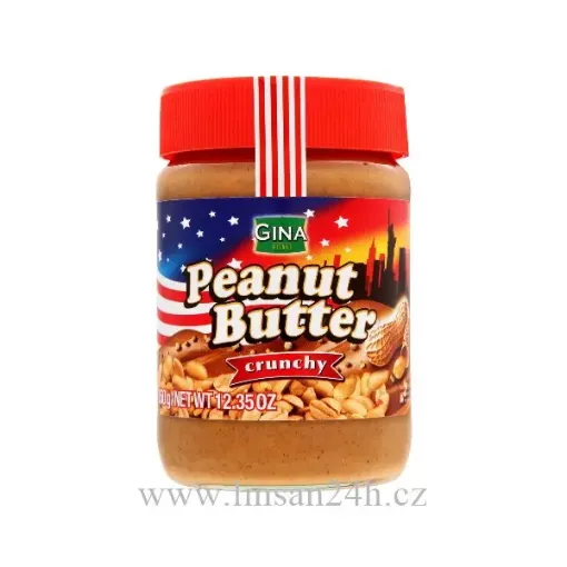Gina Peanut Butter 350g Crunchy