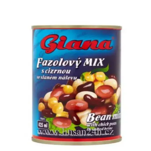 Fazolový Mix s cizrnou 425ml GIANA