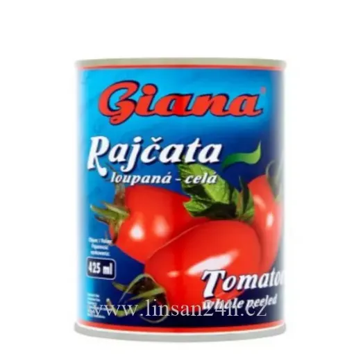 Rajčata loupaná celá 425ml GIANA