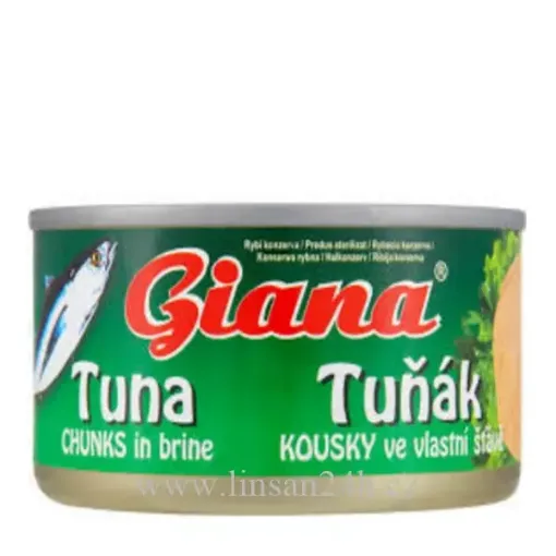 Tuňák GIANA - 185g Kousky ve Vlastní Šťávě