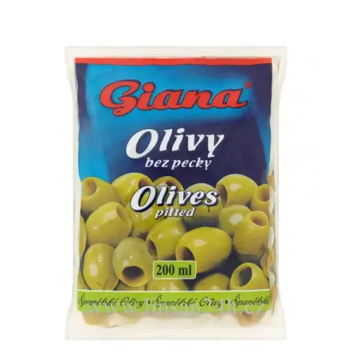 Olivy GIANA - 200ml zelené sáček bez pecky