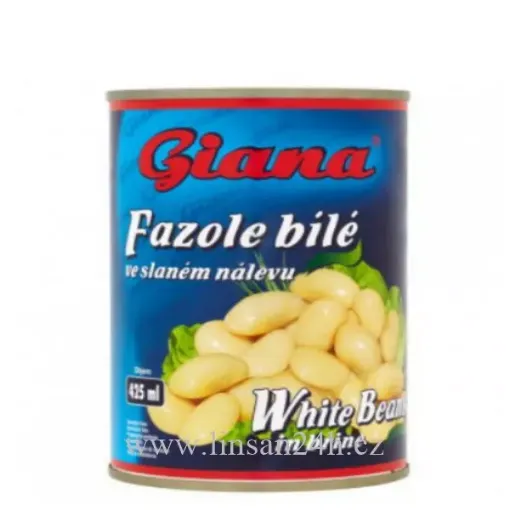 Fazole Bílé 425ml Ve Slaném Nálevu GIANA