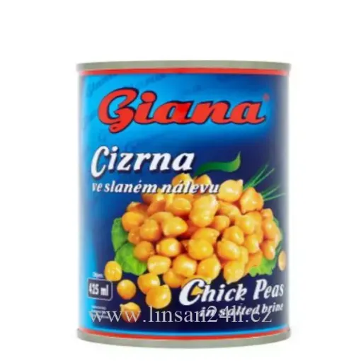 Cizrna 425ml Ve Slaném Nálevu GIANA