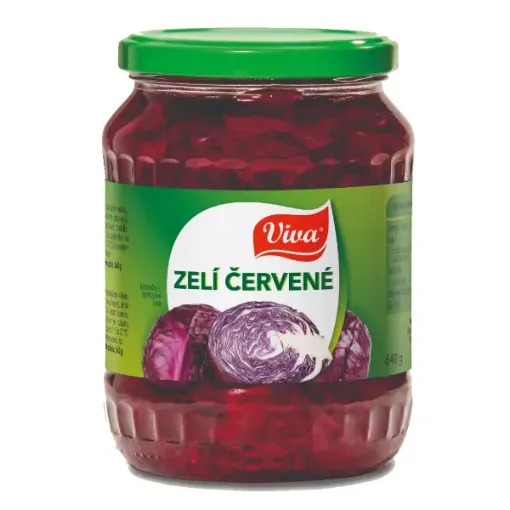 Zelí Červené 640g VIVA