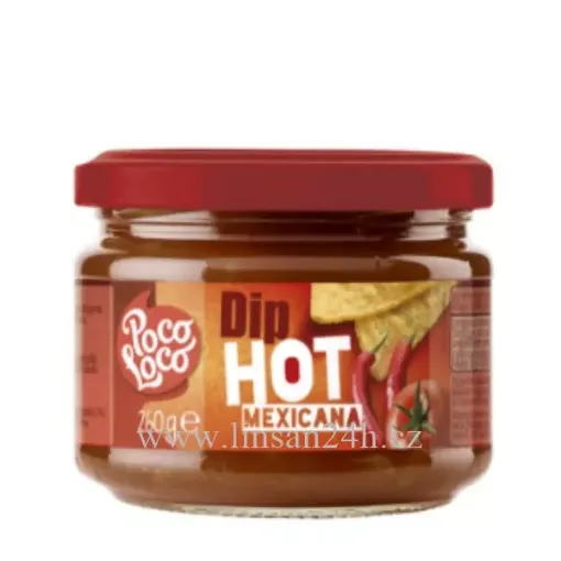 Salsa PocoLoco 260g HOT Mexicana