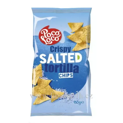 TORTILLA CHIPS PocoLoco 450g Salted Sul