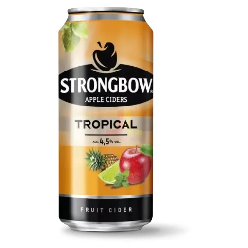 Strongbow Plech 440ml Tropical 4,5%