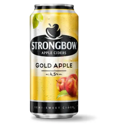 Strongbow Plech 440ml Gold Apple 4,5%