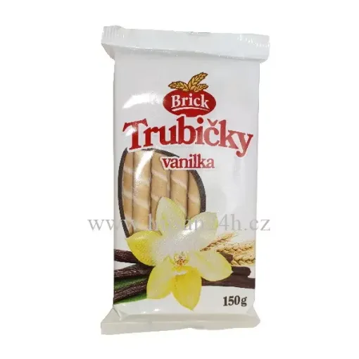 Trubičky Brick 150g Vanilka