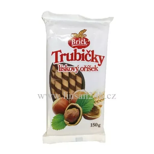 Trubičky Brick 150g Lískový Oříšek