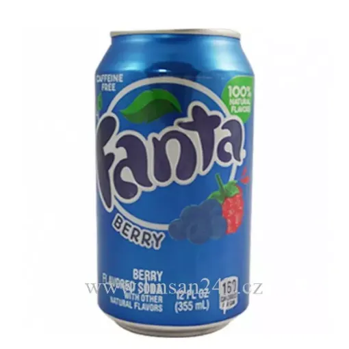 USA 355ml Fanta BERRY - Lesní ovoce